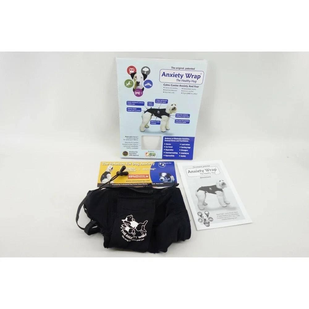 The Original Patented Anxiety Wrap Healthy Hug Toy Dog 13